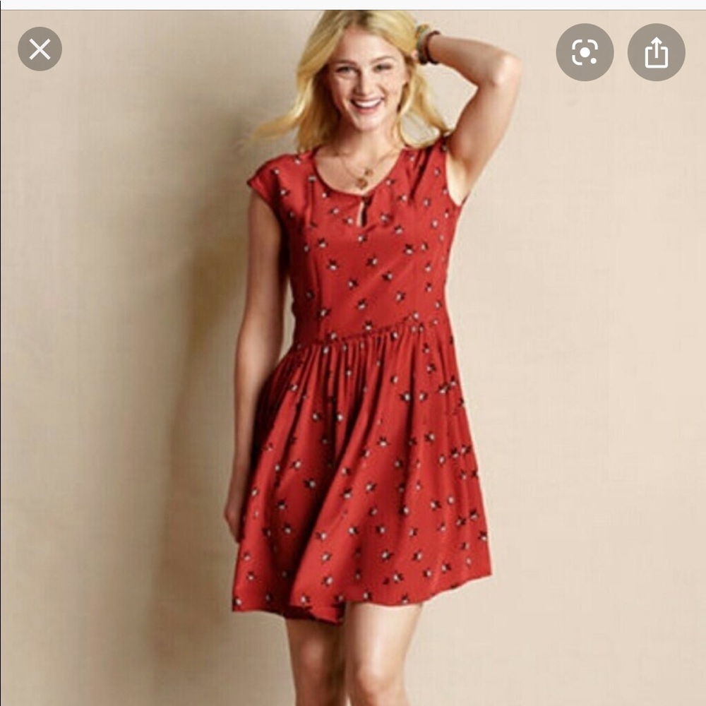Land’s End 100% Silk Dress